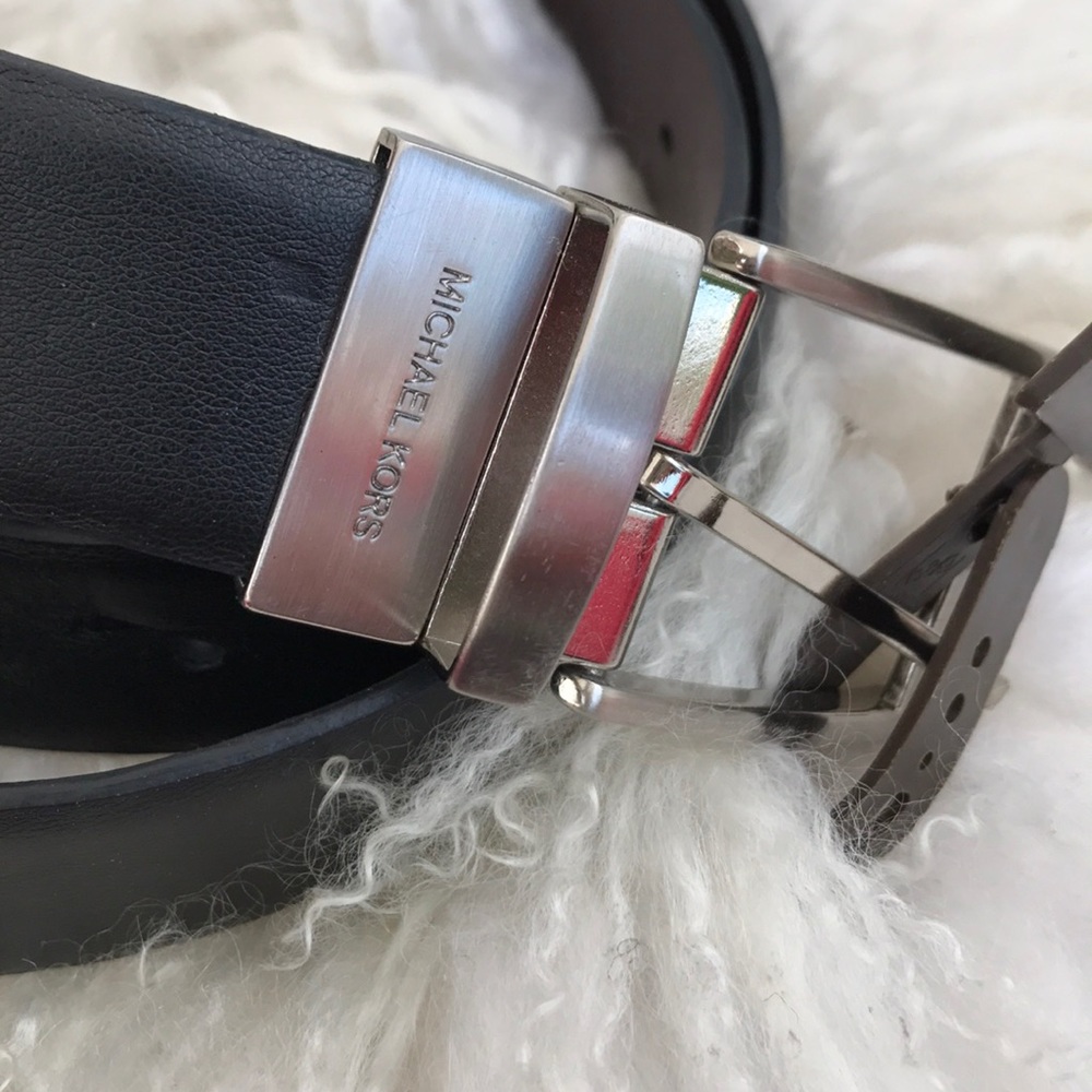 Michael kors brown and black revivable belt new - Picture 3 of 5